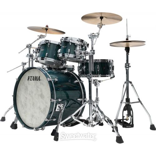  Tama STAR Walnut 4-piece Shell Pack - Light Indigo Japanese Chestnut