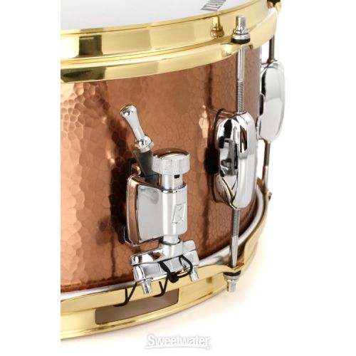  Tama Star Reserve Hand Hammered Copper Snare Drum - 6.5 x 14-inch - Natural