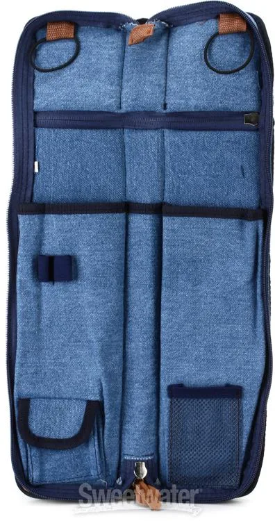  Tama Powerpad Designer Collection Stick Bag - Blue Denim - Compact