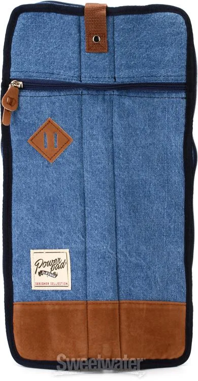  Tama Powerpad Designer Collection Stick Bag - Blue Denim - Compact