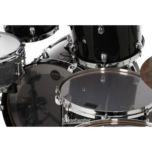  Tama Starclassic Walnut/Birch WBS52LS 5-piece Shell Pack - Piano Black