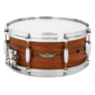 Tama Star Solid Mahogany 6 x 14-inch Snare Drum - Oiled Natural