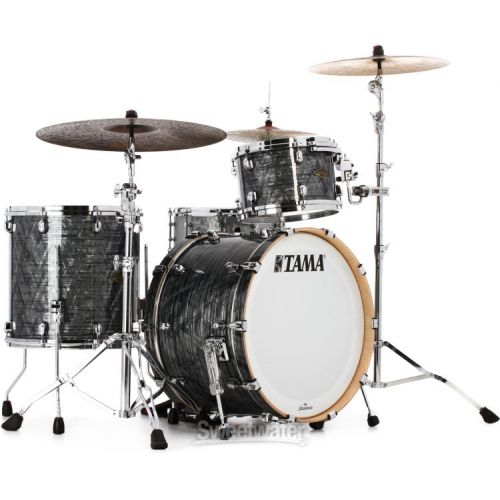  Tama Starclassic Walnut/Birch WBR32RZS 3-piece Shell Pack - Charcoal Onyx