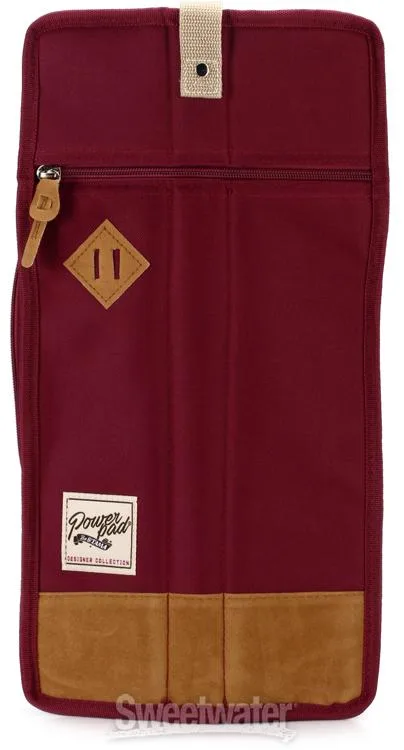  Tama Powerpad Designer Collection Stick Bag - Wine Red - Compact