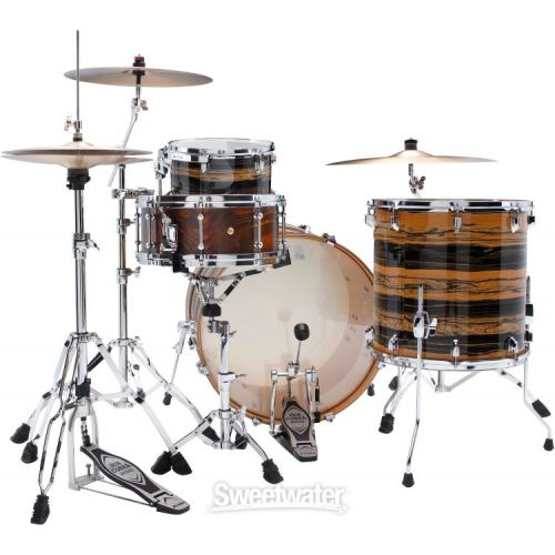  Tama Superstar Classic 3-piece Shell Pack - Natural Ebony Tiger