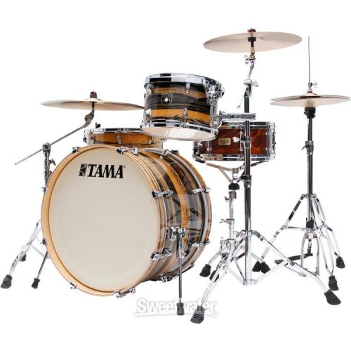  Tama Superstar Classic 3-piece Shell Pack - Natural Ebony Tiger