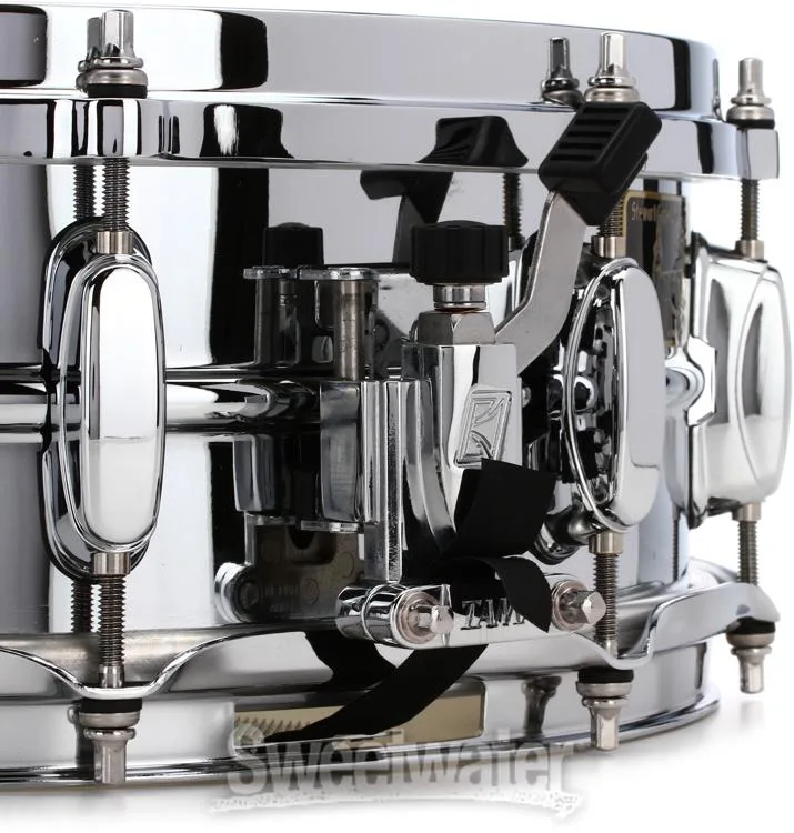  Tama Stewart Copeland Signature Brass 5 x 14 inch Snare - Chrome