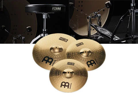  Tama Imperialstar IE62C 6-piece Complete Drum Set with Snare Drum and Meinl Cymbals - Hairline Black
