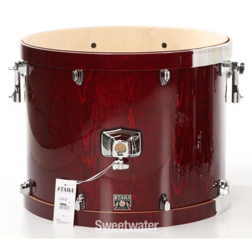  Tama Superstar Classic CL72S 7-piece Shell Pack with Snare Drum - Gloss Garnet Lacebark Pine Used