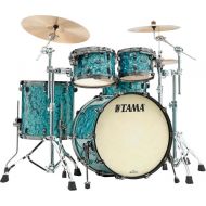 Tama Starclassic Maple MR42TZBNS 4-piece Shell Pack - Turquoise Pearl with Black Nickel Hardware