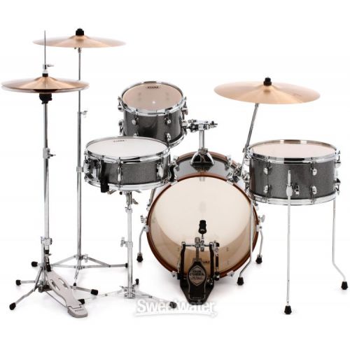  Tama Club-JAM LJK48S 4-piece Shell Pack with Snare Drum - Galaxy Silver