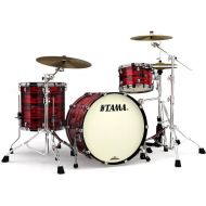 Tama Starclassic Maple MR32CZBNS 3-piece Shell Pack - Red Oyster with Black Nickel Hardware