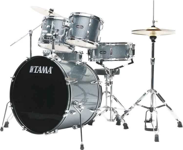  Tama Stagestar 5-piece Complete Drum Set - Sea Blue Mist