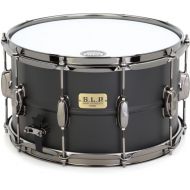 Tama S.L.P. Big Black Steel 8 x 14-inch Snare Drum - Matte Black