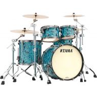 Tama Starclassic Maple MR42TZUS 4-piece Shell Pack - Turquoise Pearl with Smoked Black Nickel Hardware