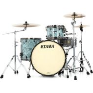 Tama Starclassic Maple MR32CZUS 3-piece Shell Pack - Sky Blue Swirl with Smoked Black Nickel Hardware