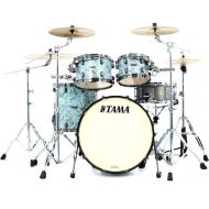 Tama Starclassic Maple MR42TZBNSSLW 4-piece Shell Pack - Sky Blue Swirl with Black Nickel Hardware