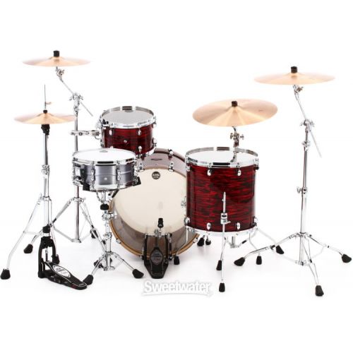  Tama Starclassic Walnut/Birch WBR32RZS 3-piece Shell Pack - Red Oyster