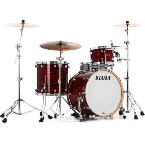  Tama Starclassic Walnut/Birch WBR32RZS 3-piece Shell Pack - Red Oyster