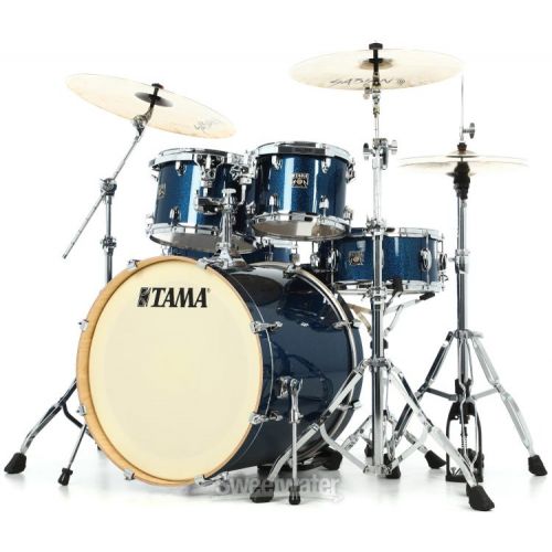  Tama Superstar Classic CK52KS 5-piece Shell Pack with Snare Drum - Indigo Sparkle