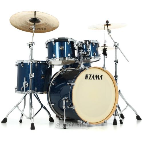  Tama Superstar Classic CK52KS 5-piece Shell Pack with Snare Drum - Indigo Sparkle