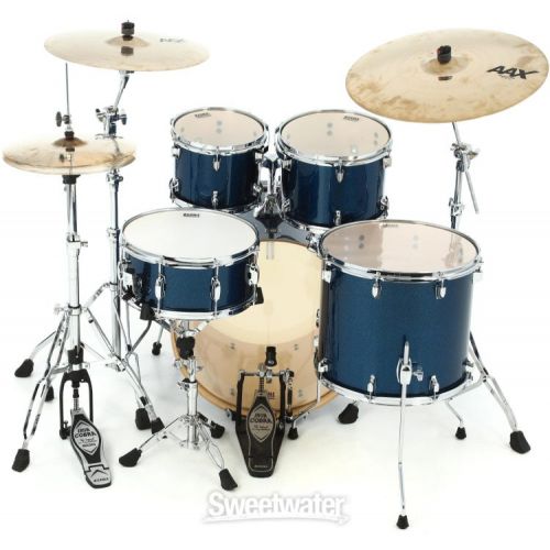  Tama Superstar Classic CK52KS 5-piece Shell Pack with Snare Drum - Indigo Sparkle