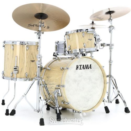  Tama STAR Walnut TW30CZS 3-piece Shell Pack - Aged White Japanese Chestnut