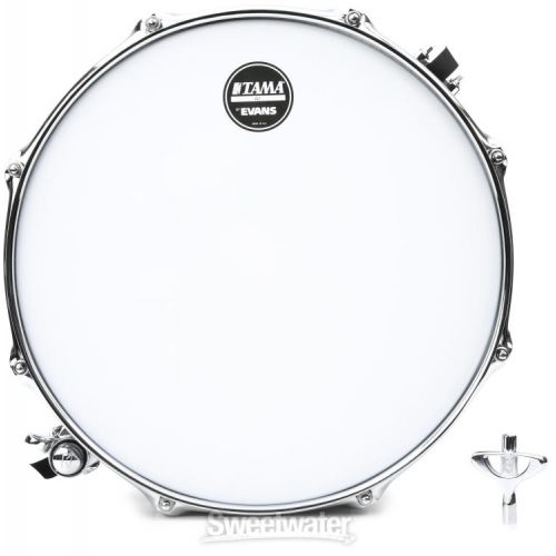  Tama S.L.P. Classic Dry Aluminum Snare Drum - 5.5 x 14-inch - Brushed