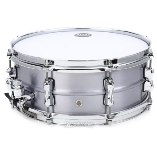  Tama S.L.P. Classic Dry Aluminum Snare Drum - 5.5 x 14-inch - Brushed