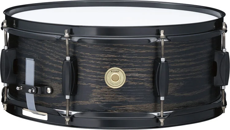  Tama Woodworks Snare Drum - 5.5 x 14-inch - Black Oak Wrap