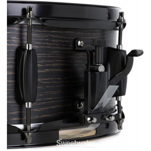  Tama Woodworks Snare Drum - 5.5 x 14-inch - Black Oak Wrap