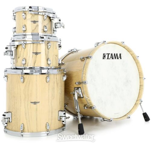  Tama Tama STAR Walnut TW42RZS 4-piece Shell Pack - Aged White Japanese Chestnut