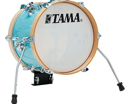  Tama Club-JAM Flyer LJK44S 4-piece Shell Pack with Snare Drum - Aqua Blue