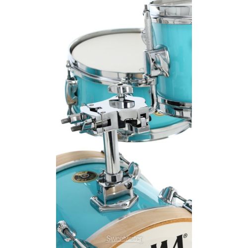  Tama Club-JAM Flyer LJK44S 4-piece Shell Pack with Snare Drum - Aqua Blue