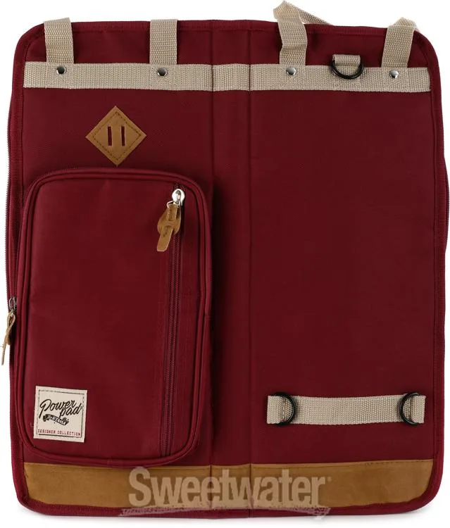  Tama Powerpad Designer Collection Stick Bag - Wine Red - Large