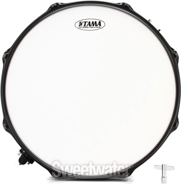  Tama Woodworks Snare Drum - 6.5 x 14-inch - Black Oak Wrap