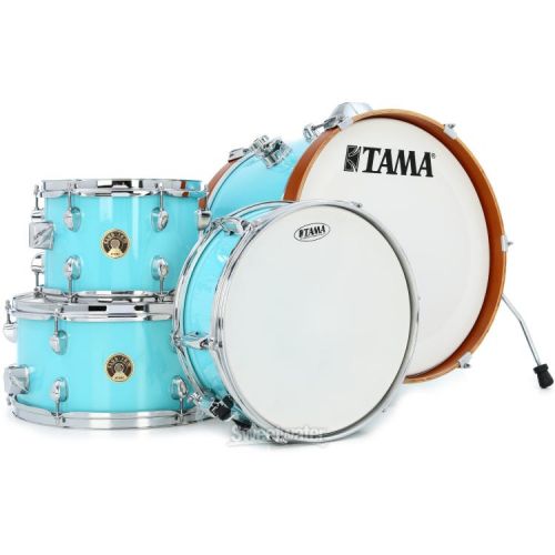  Tama Club-JAM LJK48S 4-piece Shell Pack with Snare Drum - Aqua Blue