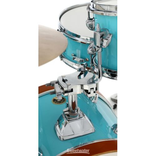  Tama Club-JAM LJK48S 4-piece Shell Pack with Snare Drum - Aqua Blue