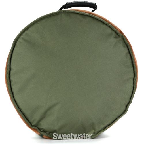  Tama Powerpad Designer Floor Tom Bag - 14-inch x 14-inch - Moss Green