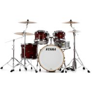 Tama Starclassic Walnut/Birch WBR42S 4-piece Shell Pack - Red Oyster