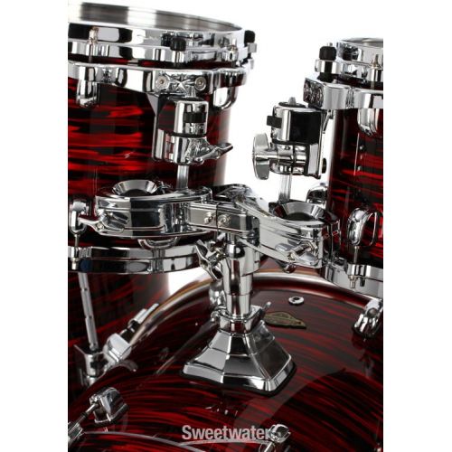  Tama Starclassic Walnut/Birch WBR42S 4-piece Shell Pack - Red Oyster