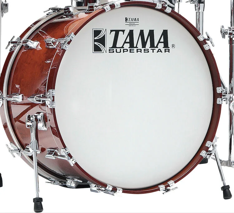  Tama 50th Limited Superstar Reissue 4-piece Shell Pack - Super Mahogany