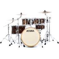 Tama Superstar Classic CL72S 7-piece Shell Pack with Snare Drum - Gloss Java Lacebark Pine