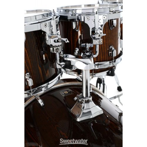  Tama Superstar Classic CL72S 7-piece Shell Pack with Snare Drum - Gloss Java Lacebark Pine