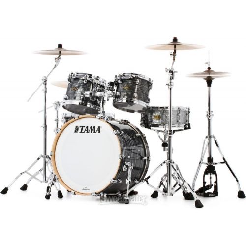  Tama Starclassic Walnut/Birch WBR42S 4-piece Shell Pack - Charcoal Onyx