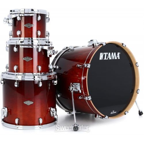  Tama Starclassic Performer MBS42S 4-piece Shell Pack - Dark Cherry Fade