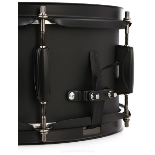  Tama Steel Snare Drum - 5.5 x 10-inch - Black/Black