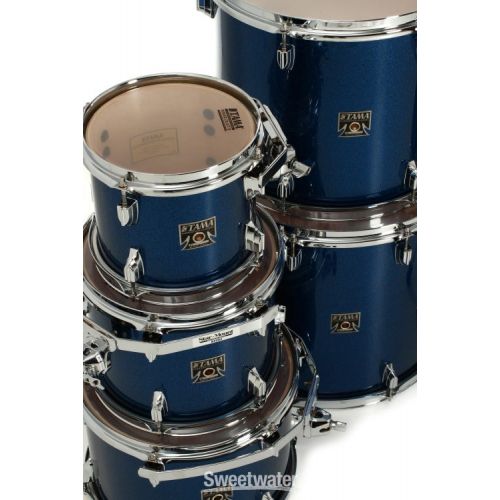  Tama Superstar Classic CK72S 7-piece Shell Pack with Snare Drum - Indigo Sparkle