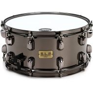 Tama S.L.P. Black Brass Snare Drum - 6.5 x 14 inch - Black Nickel