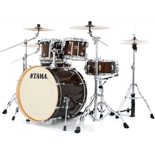  Tama Superstar Classic CL52KS 5-piece Shell Pack with Snare Drum - Gloss Java Lacebark Pine